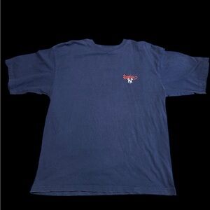 Vintage Y2K Yankees MLB logo cotton T-shirt
